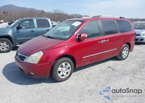 2012 Kia Sedona Ex from USA, damaged, VIN KNDMH4C79C6422585